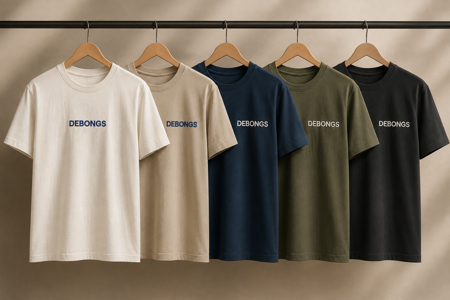 DEBONGS printed T- shirt (color may vary)-Medium